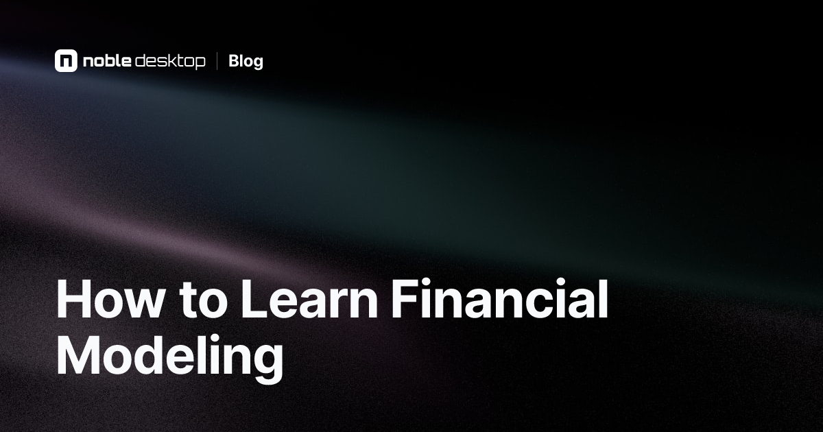 How to Learn Financial Modeling for Beginners