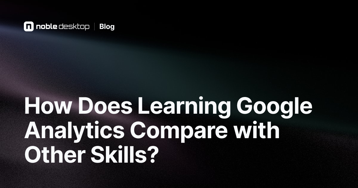 Compare Google Analytics with Other Skills