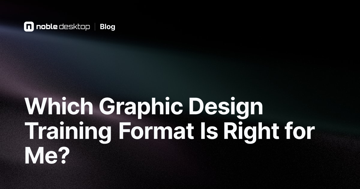 Graphic Design Training Format for Beginners