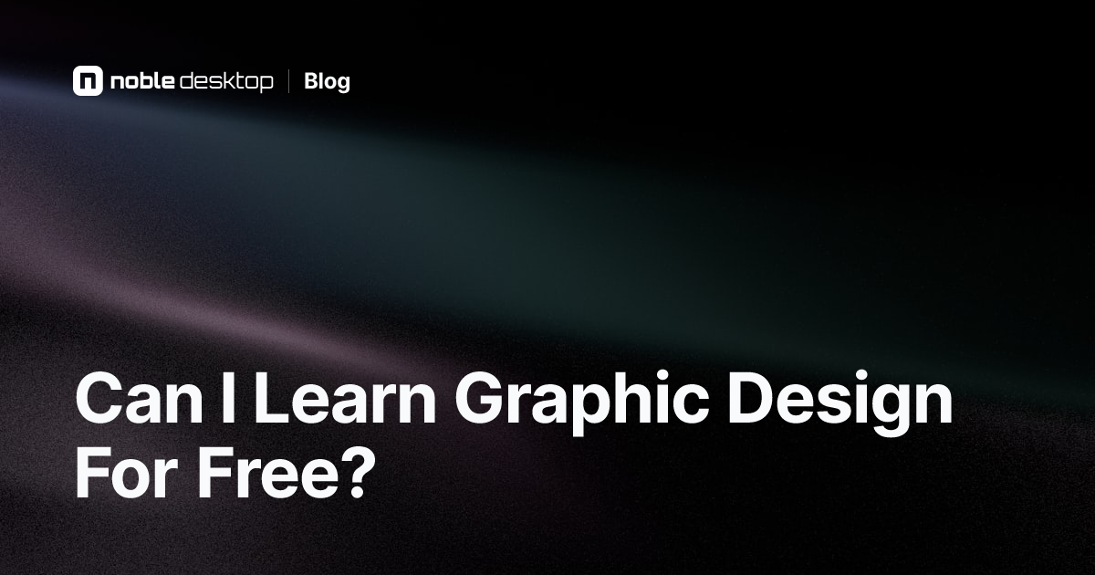 Learn Graphic Design For Free