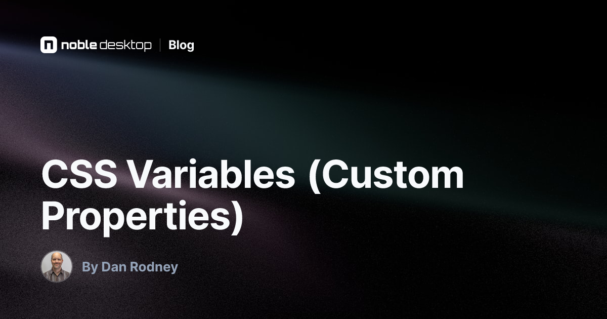 CSS Variables (Custom Properties): HTML & CSS Tutorial