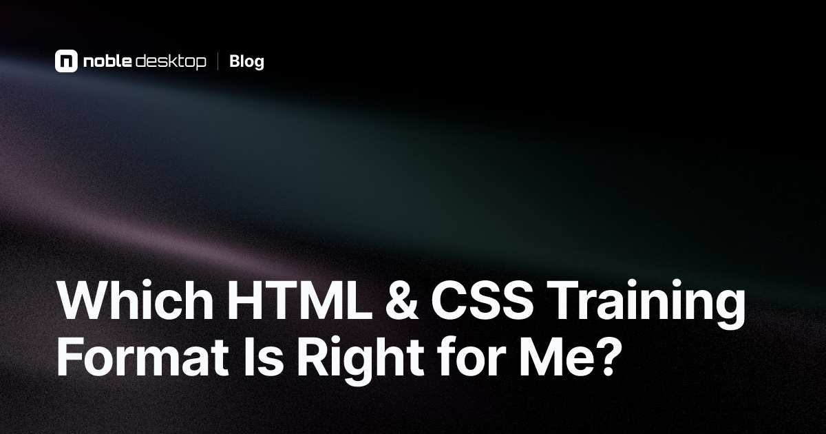 HTML & CSS Training Format for Beginners