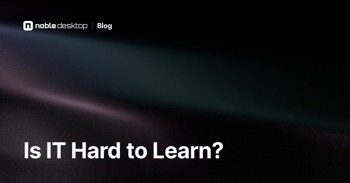 Is IT Hard to Learn for Beginners?