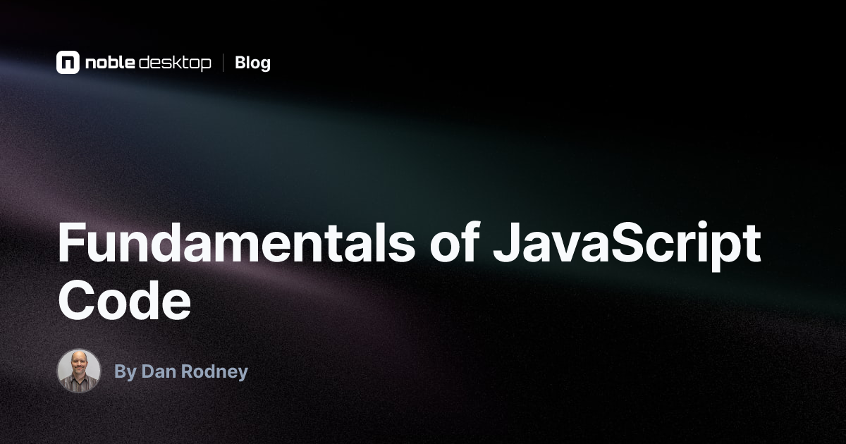 Fundamentals of JavaScript Code | jQuery Tutorial