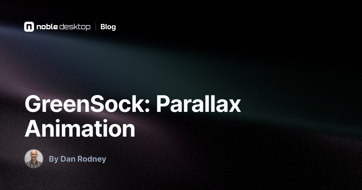 GreenSock: Parallax Animation — JavaScript