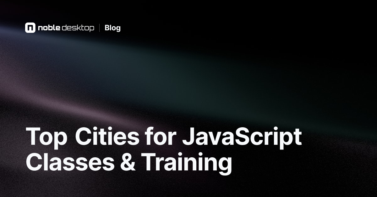 JavaScript Classes & Training: Top Cities