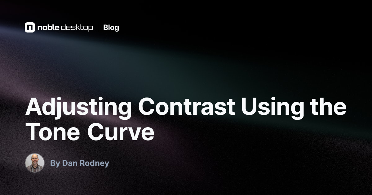 Adjusting Contrast Using the Tone Curve: Lightroom Tutorial
