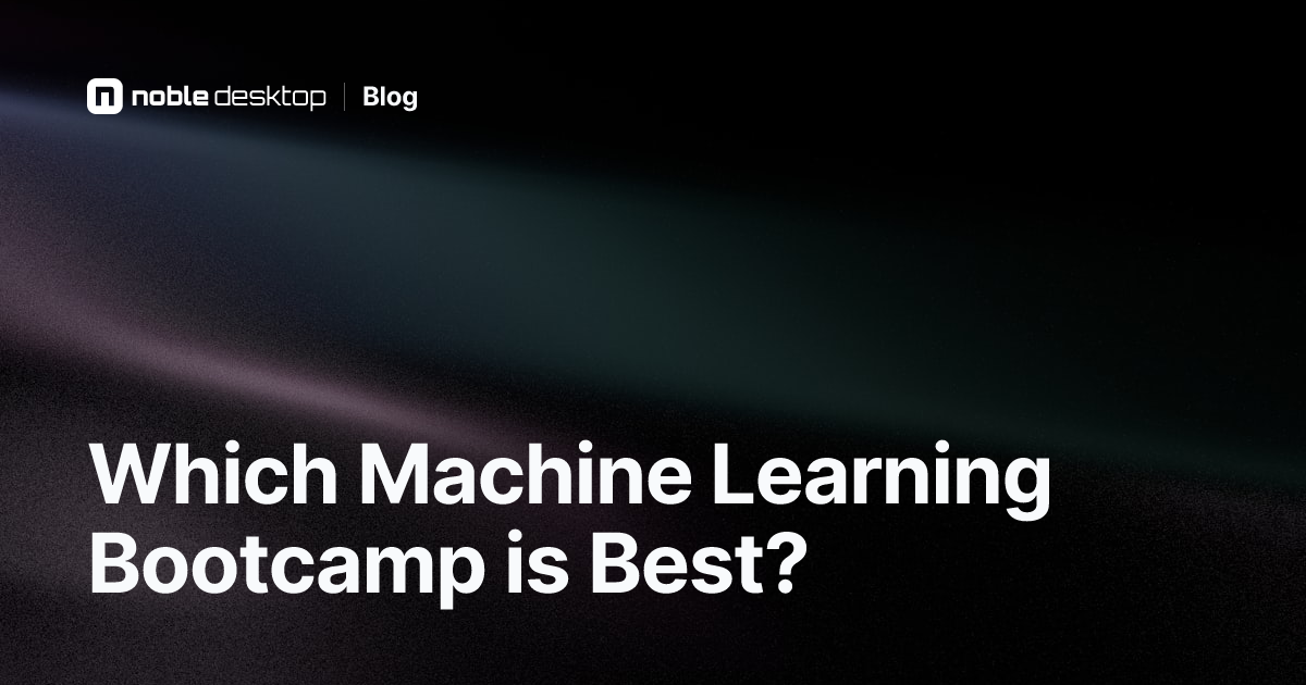Best Machine Learning Bootcamps