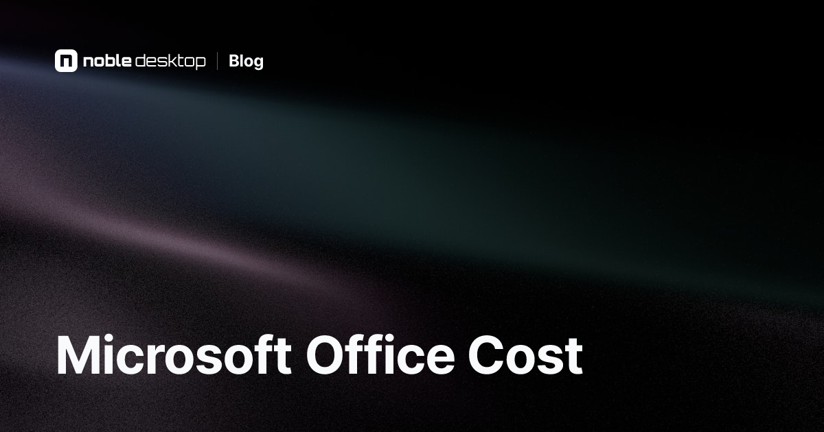 How Much Does Microsoft Office Cost?