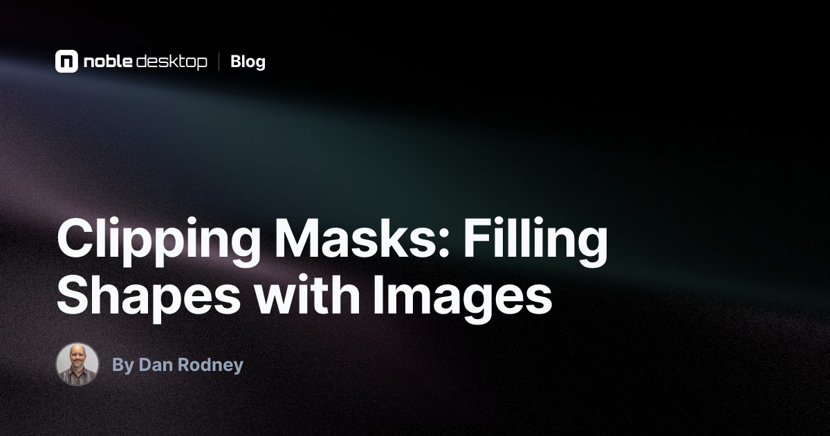 Clipping Masks: Filling Shapes with Images: Photoshop Tutorial