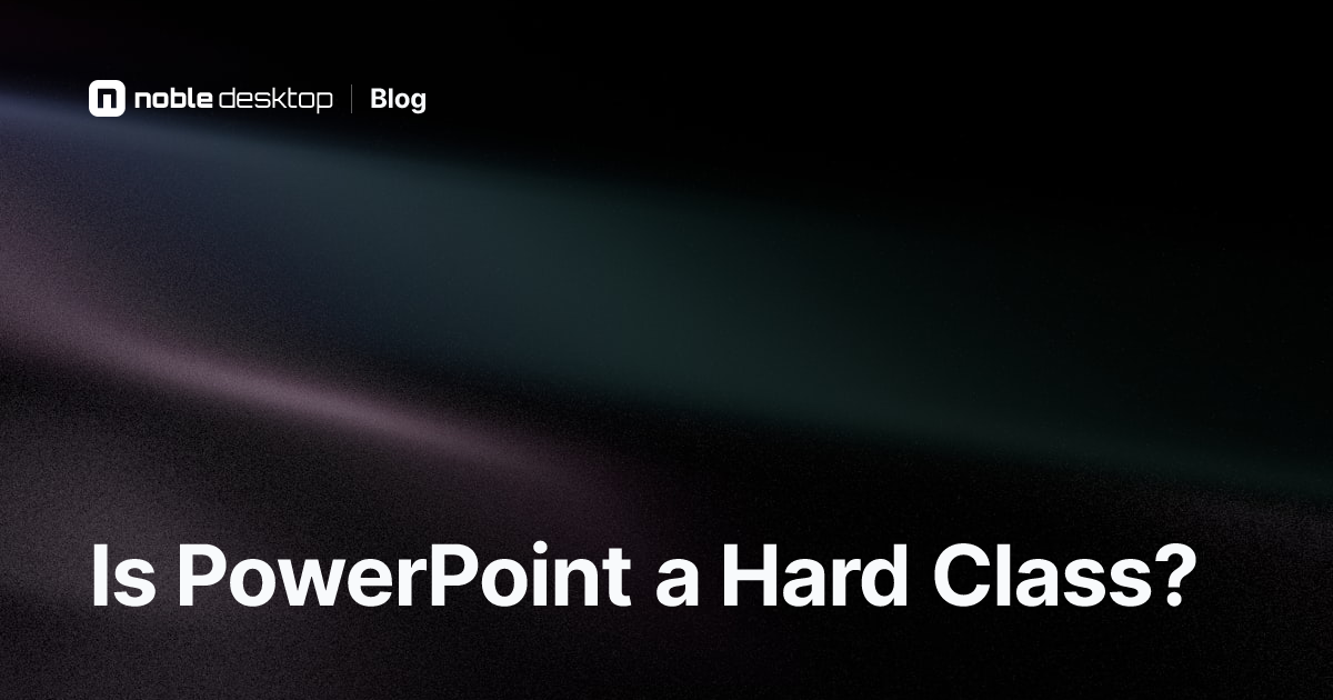 Is PowerPoint Hard to Learn?