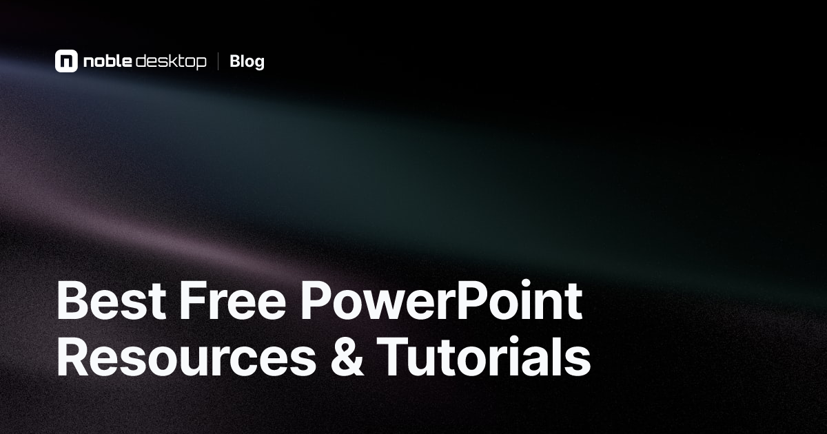 Free PowerPoint Resources & Tutorials for Beginners