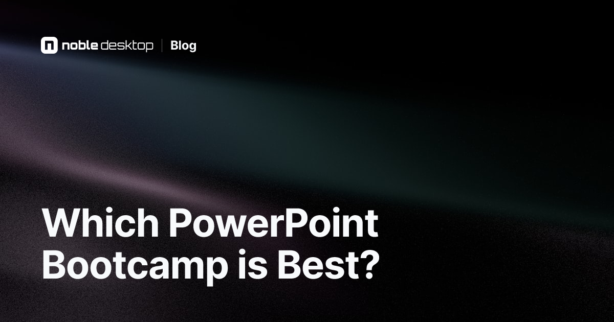 Best PowerPoint Bootcamps