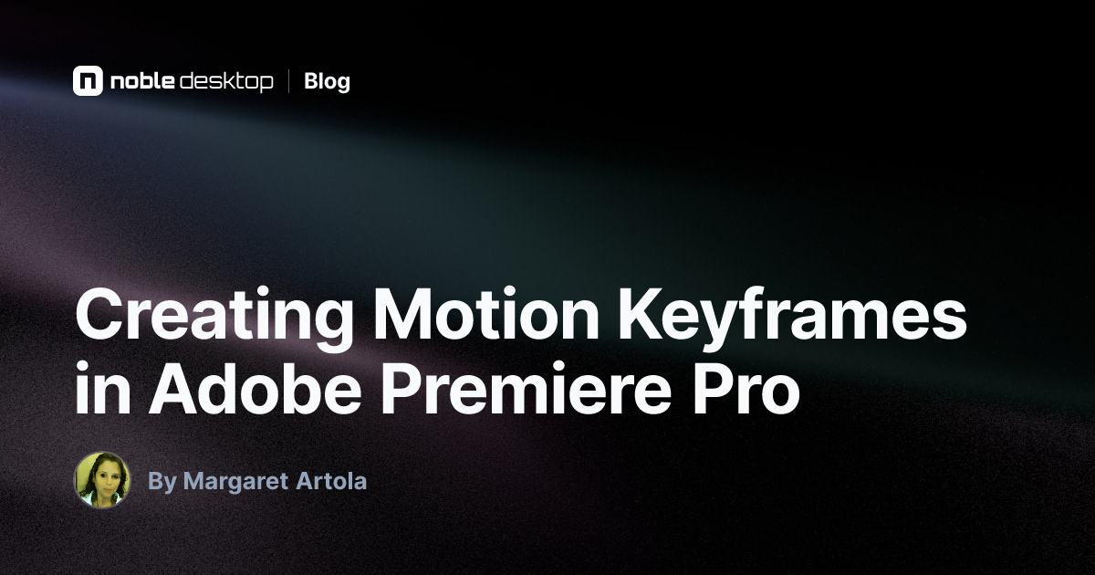 Creating Keyframes