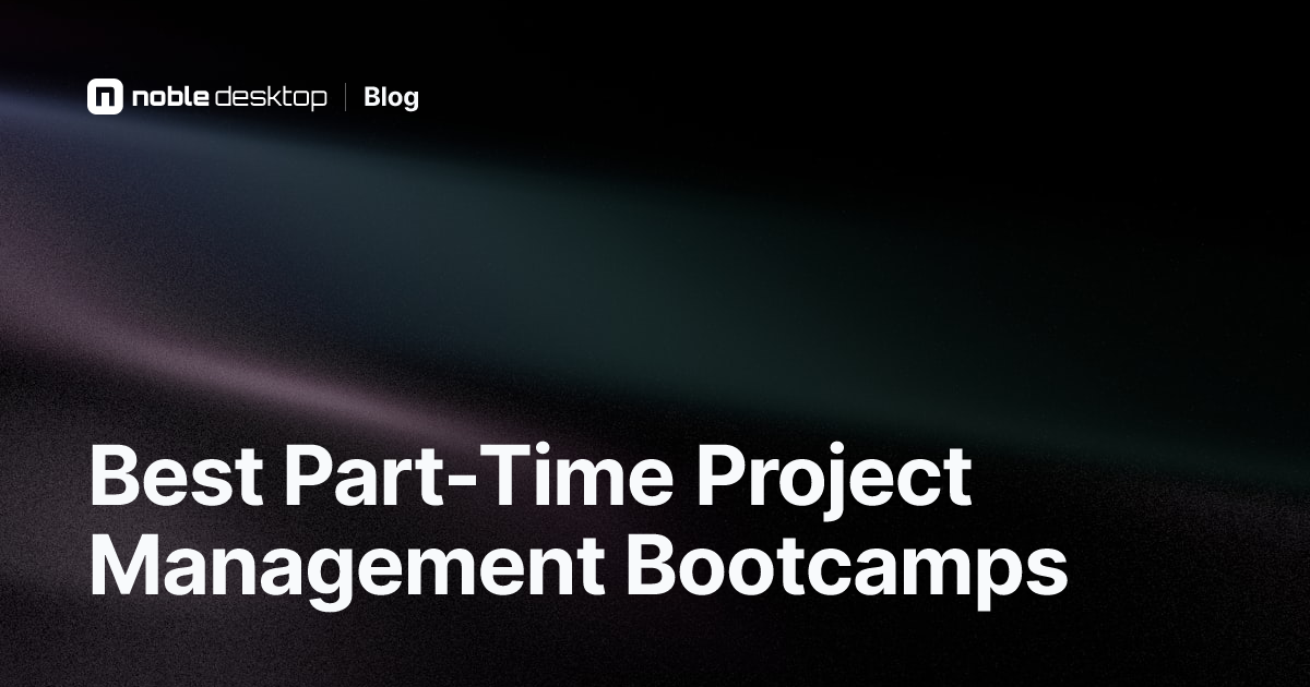 The Latest Part-Time Project Management Bootcamps