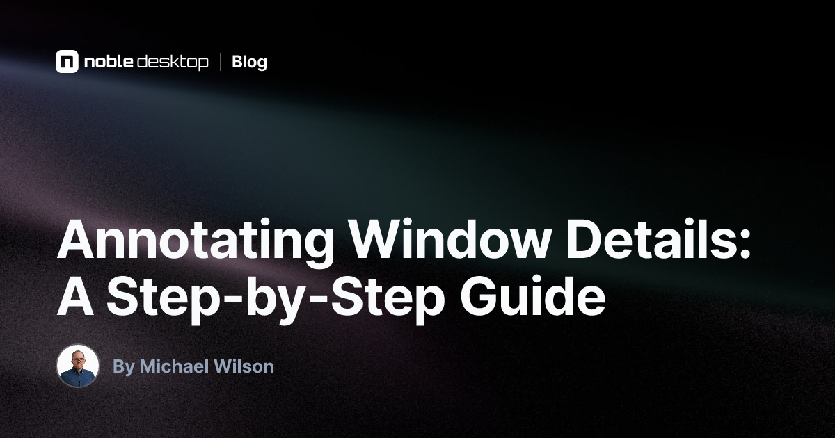Annotating Window Details: A Step-by-Step Guide — Revit