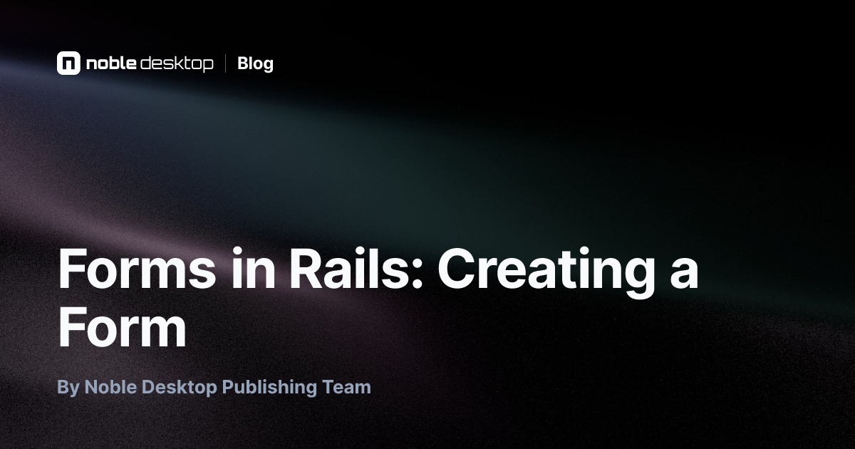 Forms in Rails: Creating a Form: Ruby on Rails Tutorial