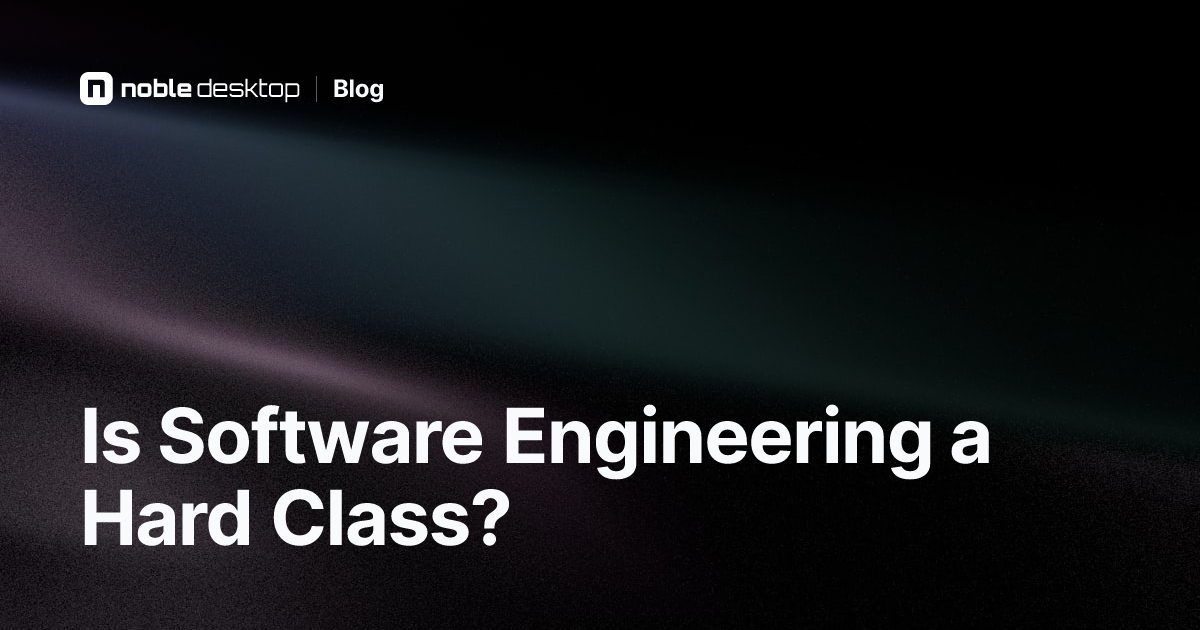 Is Software Engineering Hard to Learn?