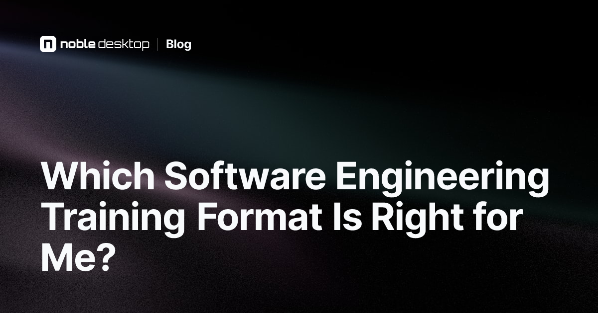 Software Engineering Training Format for Beginners