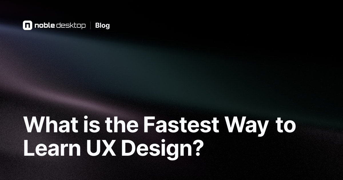 How to Learn UX Design Quickly