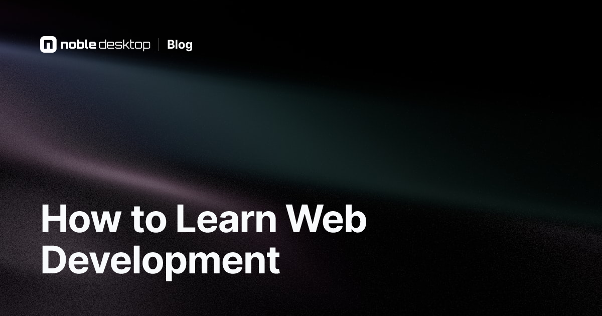 How to Learn Web Development for Beginners