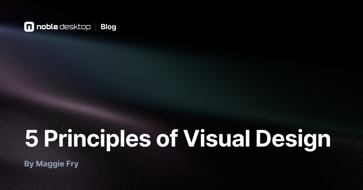 5 Principles of Visual Design — UX Design