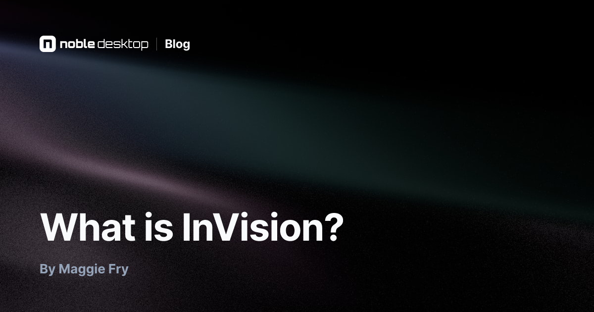What is InVision? — UX Design