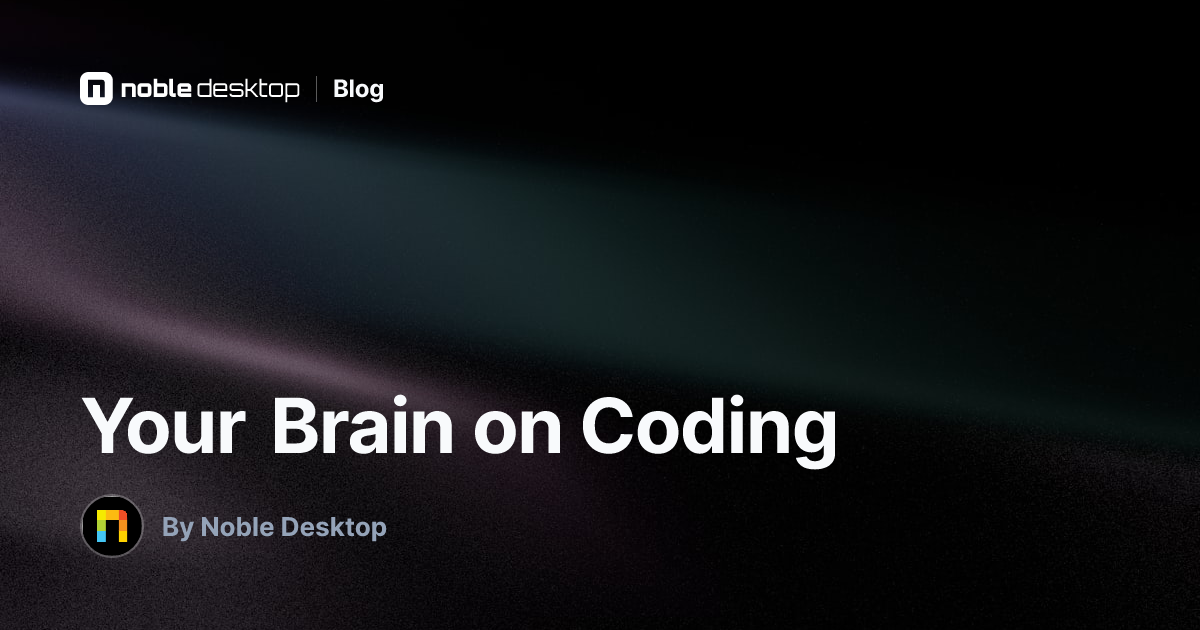 Your Brain on Coding: How Learning to Code Shapes Your Thinking